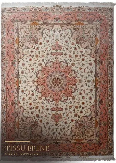 Restauration des couleurs d'un tapis à la main